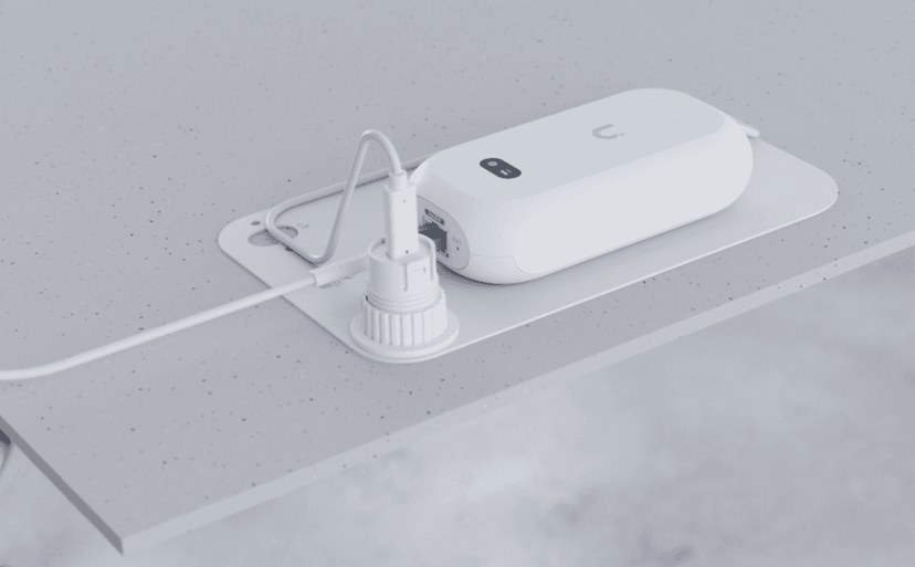 Ubiquiti UACC-AI-Theta-CMS Valkoinen Ruostumaton teräs