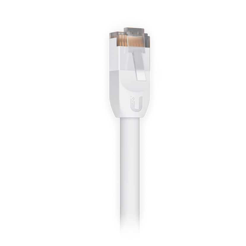 Ubiquiti UACC-CABLE-PATCH-OUTDOOR-1M-W nätverkskablar Vit Cat5e S/UTP (STP) RJ-45 Cat5e 1m Vit