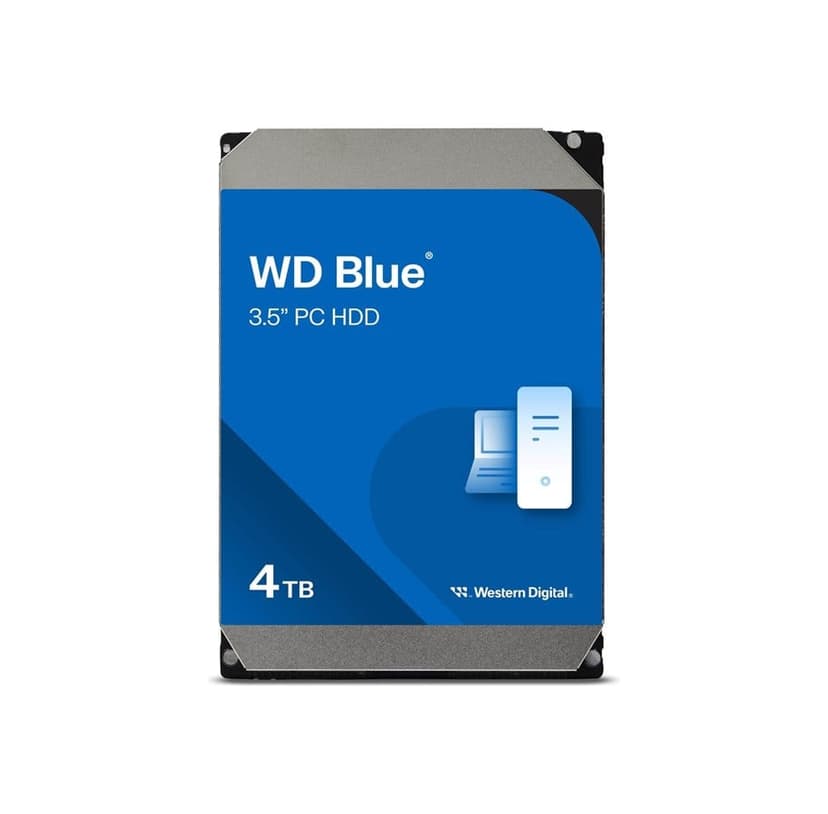 WD Blue 4TB 3.5" 5400r/min SATA 6.0 Gbit/s HDD