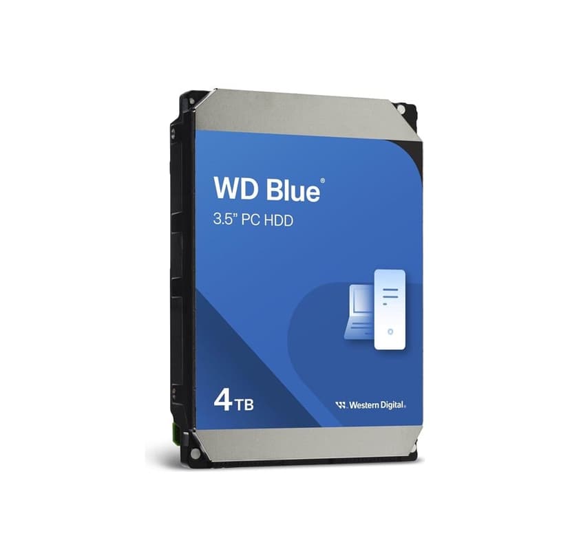 WD Blue 4TB 3.5" 5400r/min SATA 6.0 Gbit/s HDD
