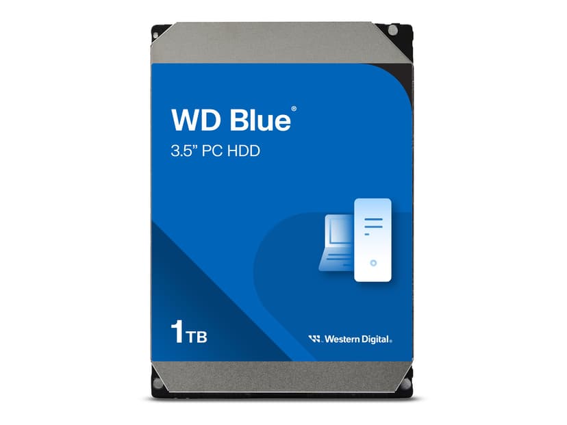 WD Blue 1TB 3.5" 7200r/min SATA 6.0 Gbit/s Harddisk