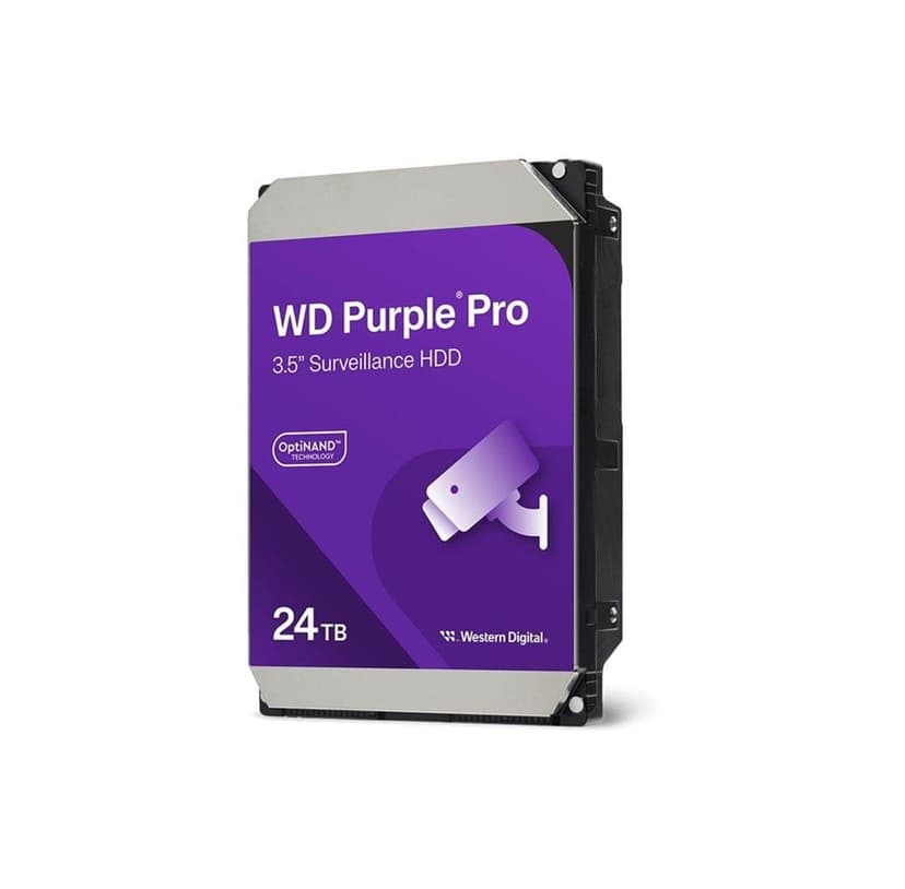 WD Purple Pro 24TB 3.5" 7200r/min SATA 6.0 Gbit/s Harddisk