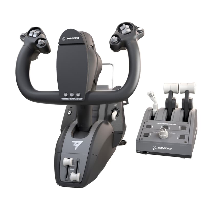 Thrustmaster TCA Yoke Pack - Boeing Edition XSX/PC Grå, Svart