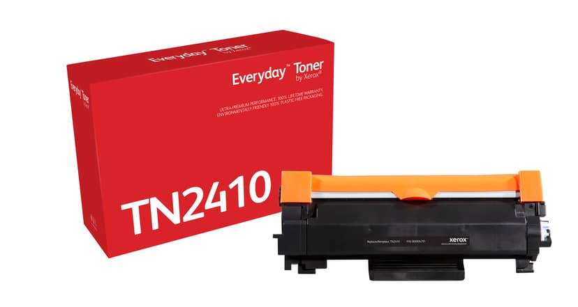 Xerox Everyday Toner Ersätter Brother Svart TN2410 1.2K Standard
