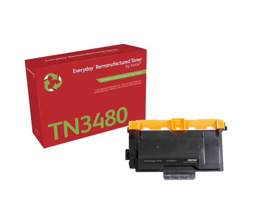Xerox Everyday Toner Erstattet Brother Svart TN3480 8K Høy Kapasitet