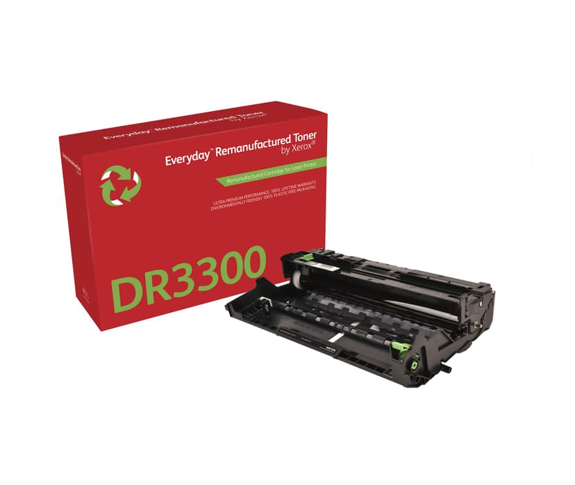 Xerox Everyday Trumma Ersätter Brother Svart DR3300 30K Standard