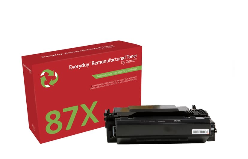 Xerox Everyday Toner Ersätter HP Svart CF287X (HP 87X) 18K Hög Kapacitet