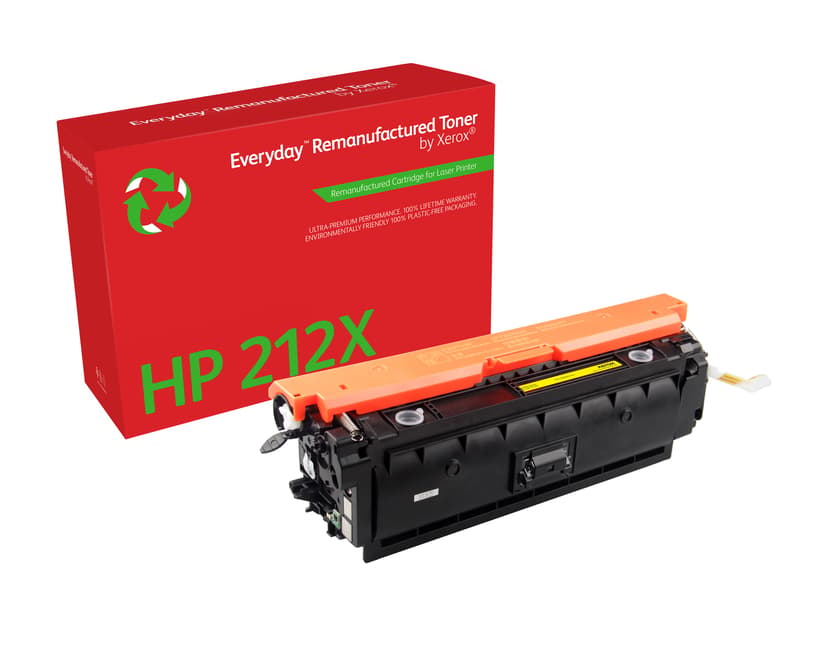 Xerox Everyday Toner Erstattet HP Gul W2122X (HP 212X) 10K Høy Kapasitet