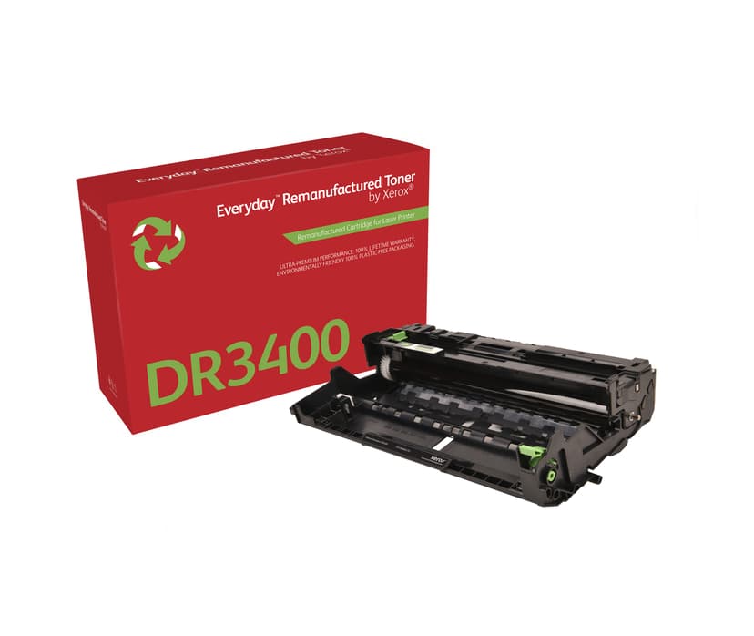 Xerox Everyday Trumma Ersätter Brother Svart DR3400 30K Standard