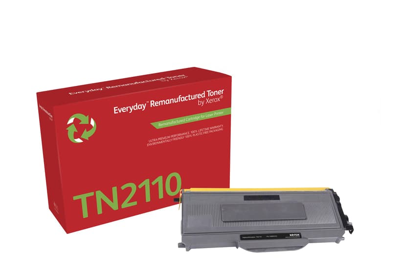 Xerox Everyday Toner Erstattet Brother Svart TN2110 1.5K Standard
