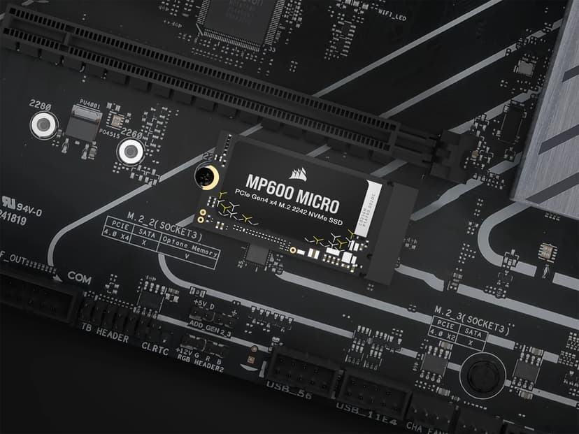 Corsair MP600 MICRO 1 TB M.2 PCI Express 4.0 NVMe 3D TLC M.2 PCIe 4.0