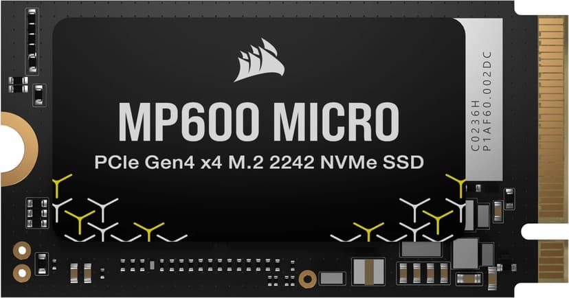 Corsair MP600 MICRO 1 TB M.2 PCI Express 4.0 NVMe 3D TLC M.2 PCIe 4.0