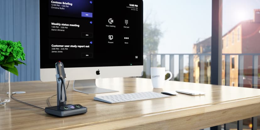 Yealink WH66 USB Type-A UC Svart