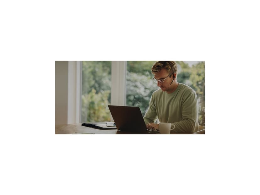 Yealink BH71 Bluetooth Headset Workstation Pro USB-A Musta