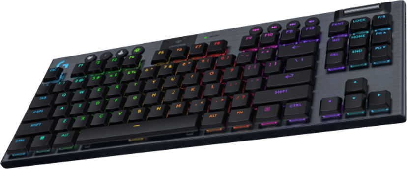Logitech G915 X LIGHTSPEED TKL Clicky Kablet og trådløst Logitech GL Clicky Nordisk