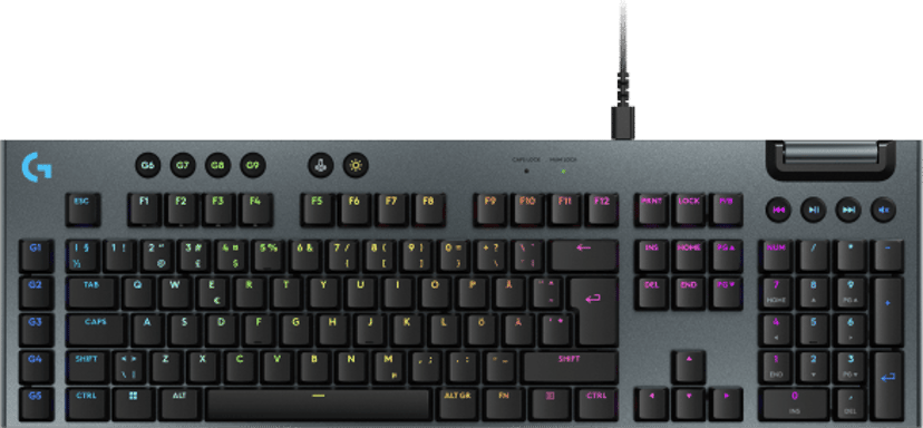 Logitech G915 X Tactile Kabel Logitech GL Tactile Nordic