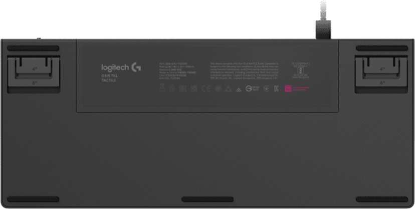 Logitech G515 TKL Tactile Ledningsført Logitech GL Tactile Nordisk