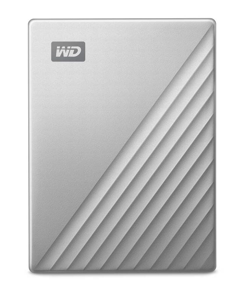 WD My Passport Ultra Sølv, Svart