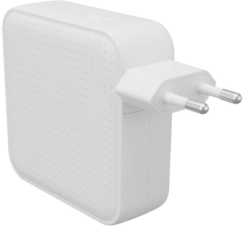 Targus HyperJuice 100W USB-C GaN Rejseoplader Hvid