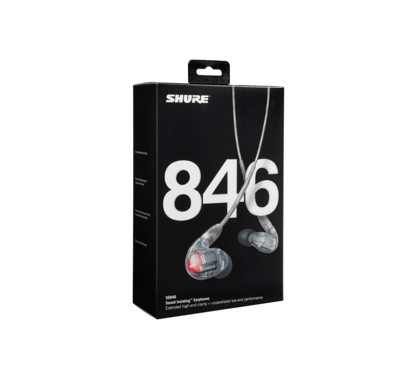 Shure SE846G2 Pro Gjennomsiktig