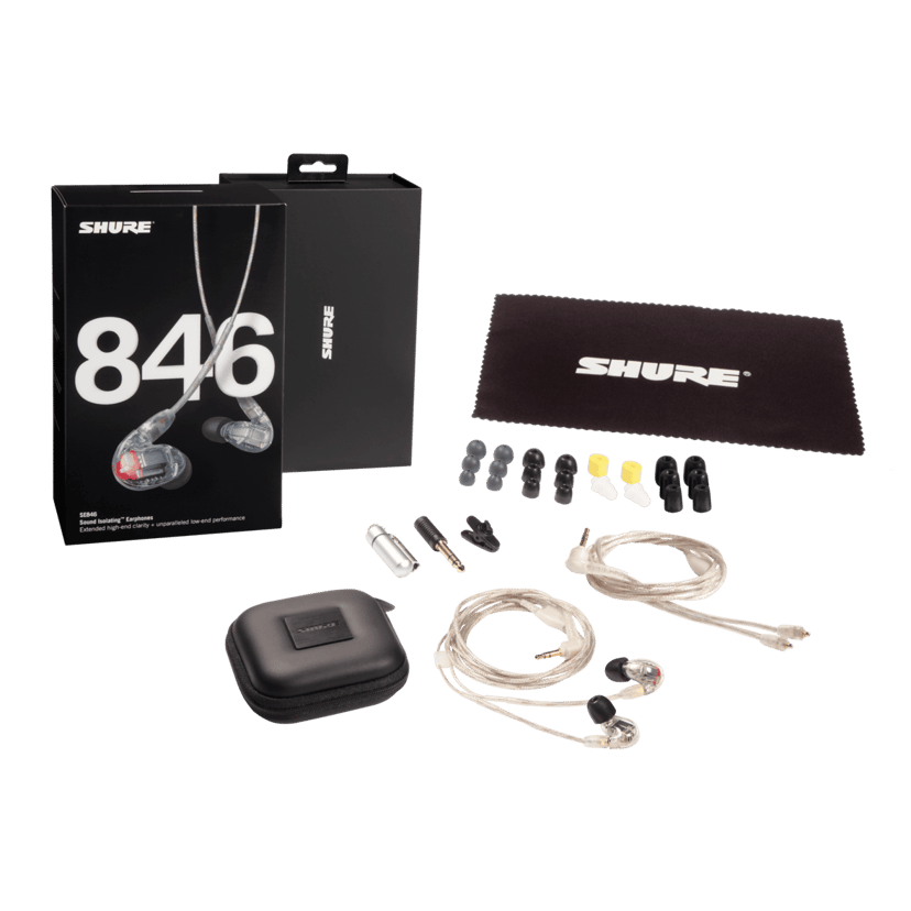 Shure SE846G2 Pro Gjennomsiktig