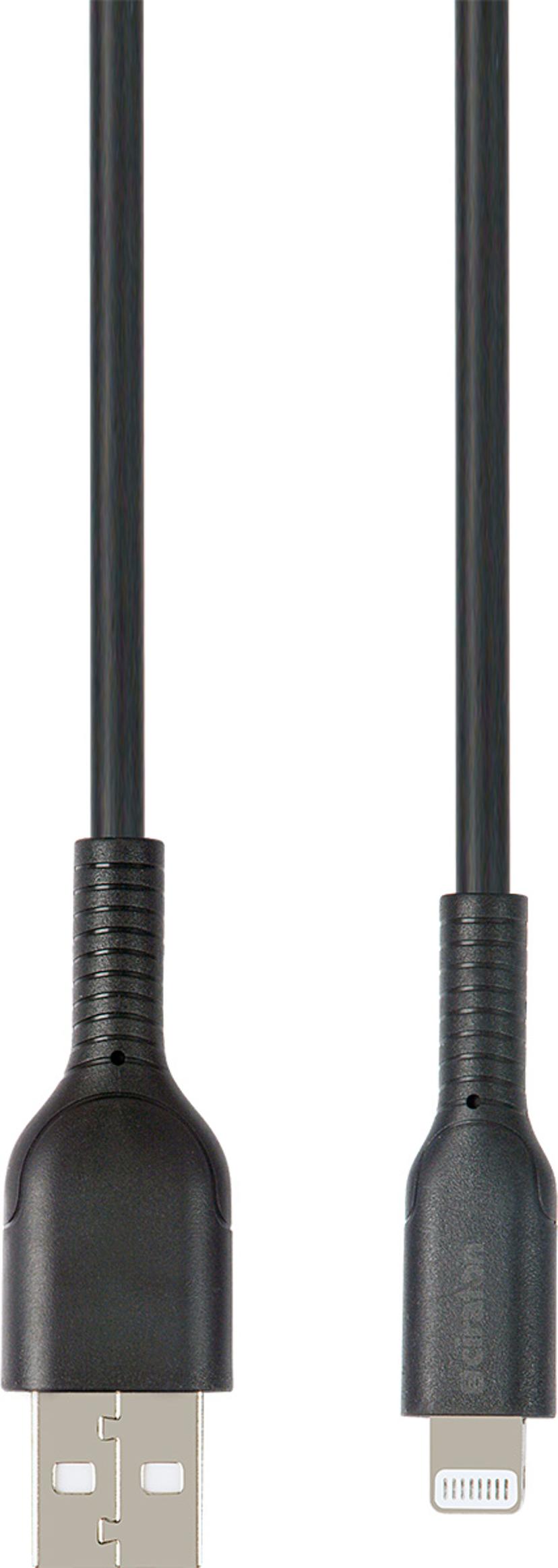 Cirafon Sync/charge Cable AM To Lightning 0.5M 0.5m Zwart