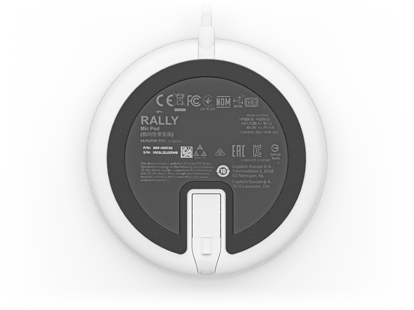 Logitech Rally Mic Pod