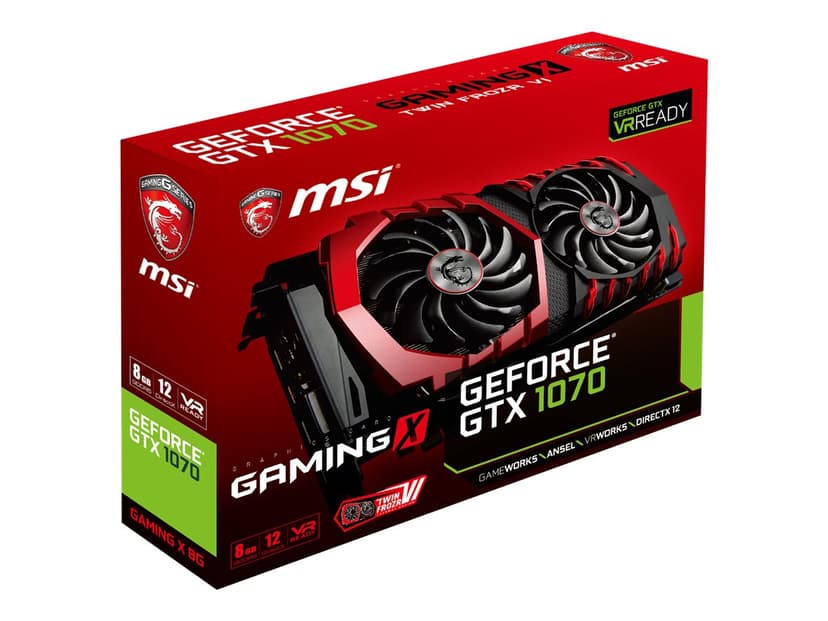 MSI GeForce GTX 1070 Gaming X 8G