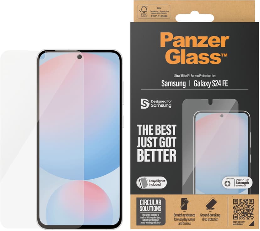 Panzerglass Ultra-Wide Fit Samsung Galaxy S24 FE