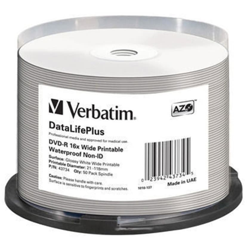 Verbatim DataLifePlus DVD-R 4.7GB 50pc(s)