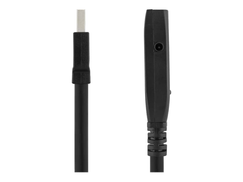 Deltaco USB3-1001 3m USB-A USB-A Sort