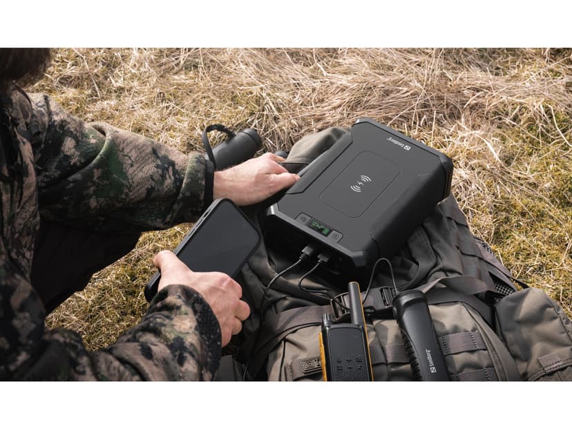 Sandberg Survivor Powerbank 8-in-1 96000mAh 307.2, 96000Wh Svart