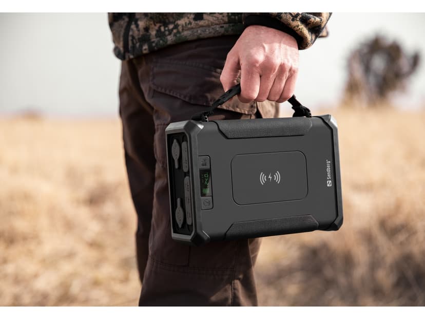 Sandberg Survivor Powerbank 8-in-1 96000mAh 96000mAh Zwart
