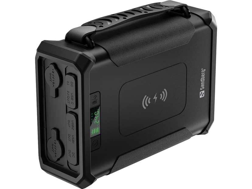 Sandberg Survivor Powerbank 8-in-1 96000mAh 307.2, 96000Wh Sort