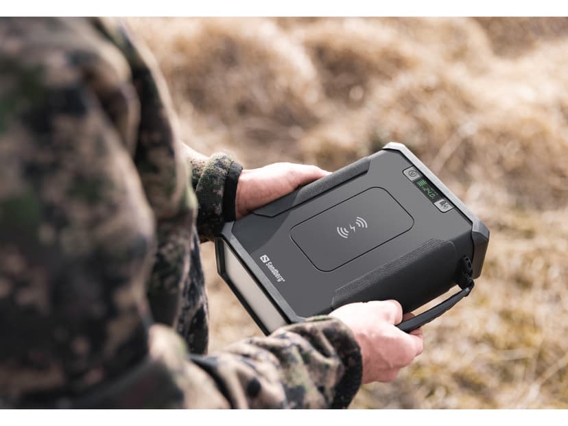 Sandberg Survivor Powerbank 8-in-1 96000mAh 307.2, 96000Wh Svart