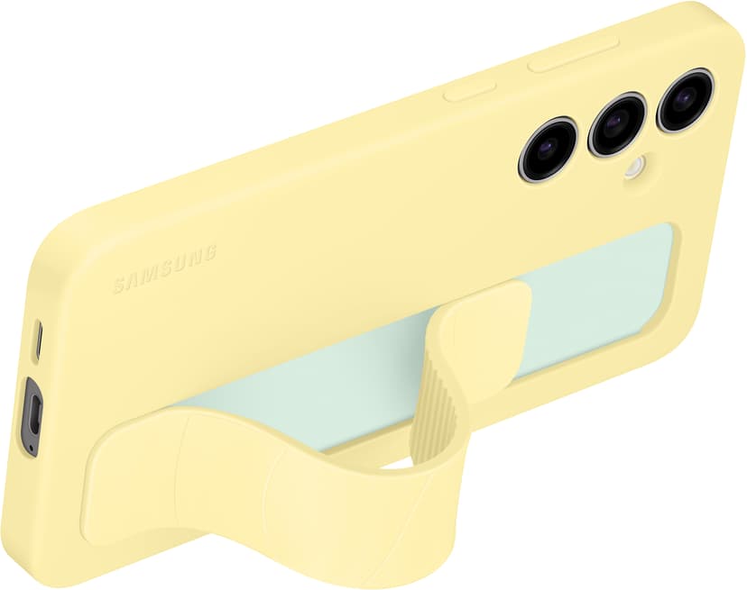 Samsung Standing Grip Case Samsung Galaxy S24 FE Gul