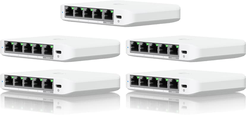 Ubiquiti UniFi USW Flex Mini 2.5G 5-Pack