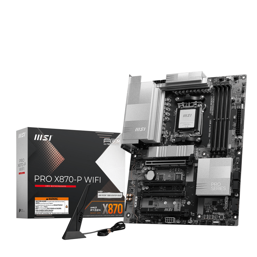 MSI PRO X870-P WIFI AM5 ATX Moderkort