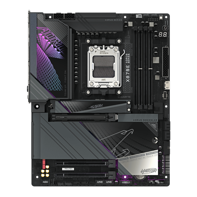 Gigabyte X870E AORUS MASTER Socket AM5 ATX Hovedkort