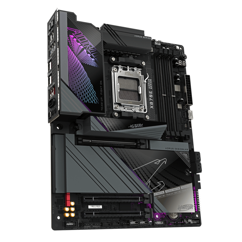 Gigabyte X870E AORUS MASTER Socket AM5 ATX Hovedkort