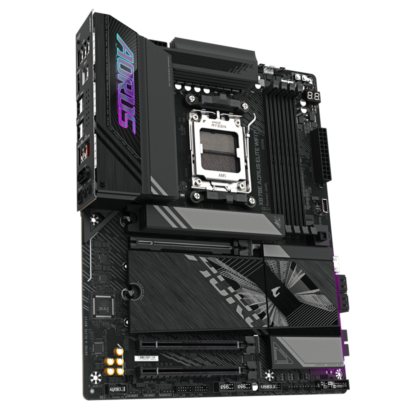 Gigabyte X870E AORUS ELITE WIFI 7 Socket AM5 ATX Bundkort