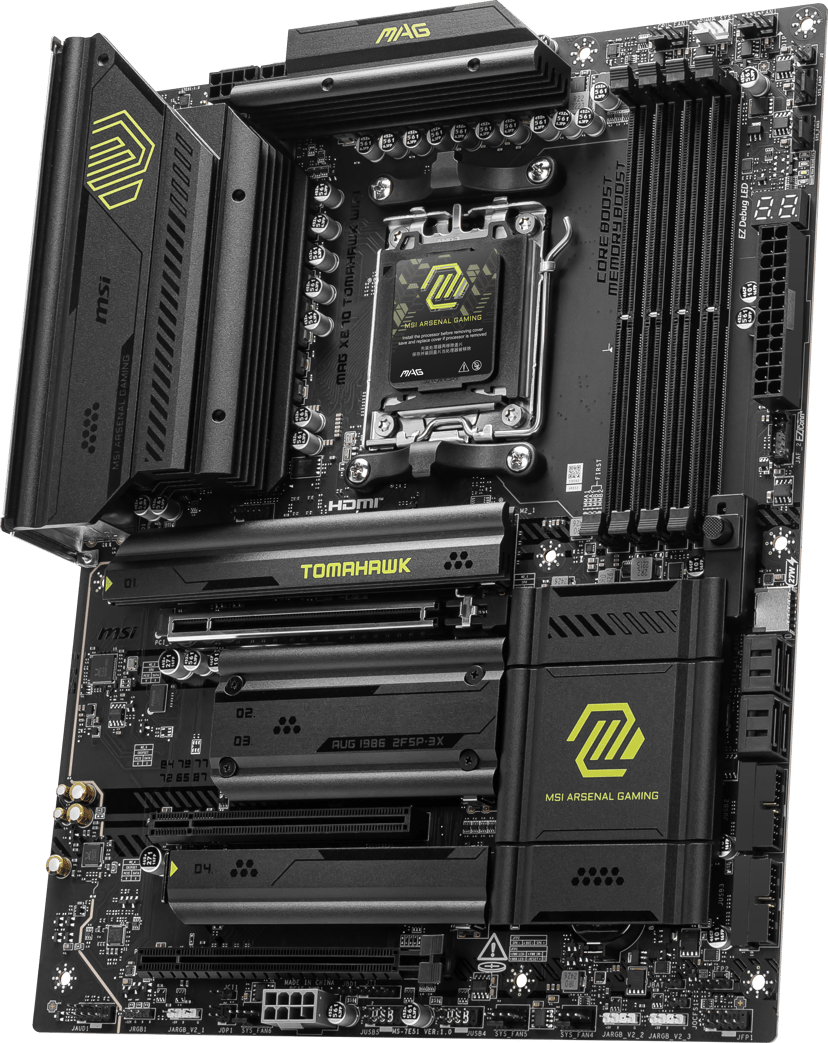 MSI MAG X870 TOMAHAWK WIFI Socket AM5 ATX Bundkort