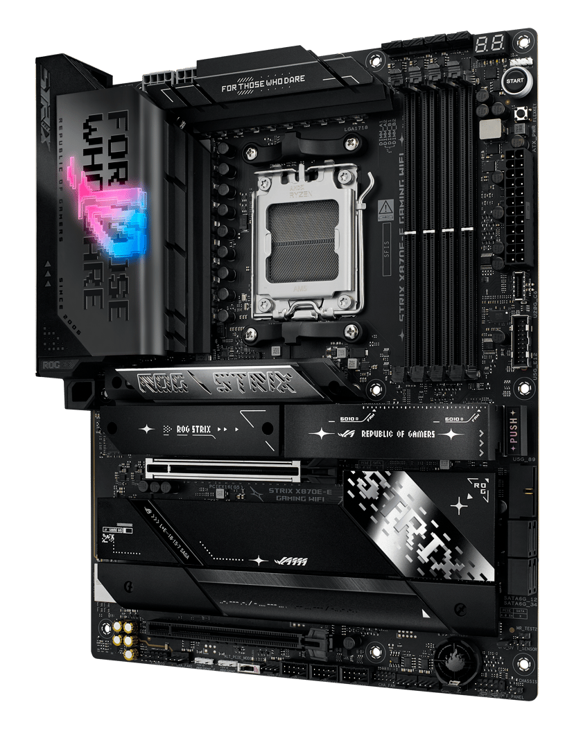 ASUS ROG Strix X870E-E Gaming WIFI Socket AM5 ATX Hovedkort