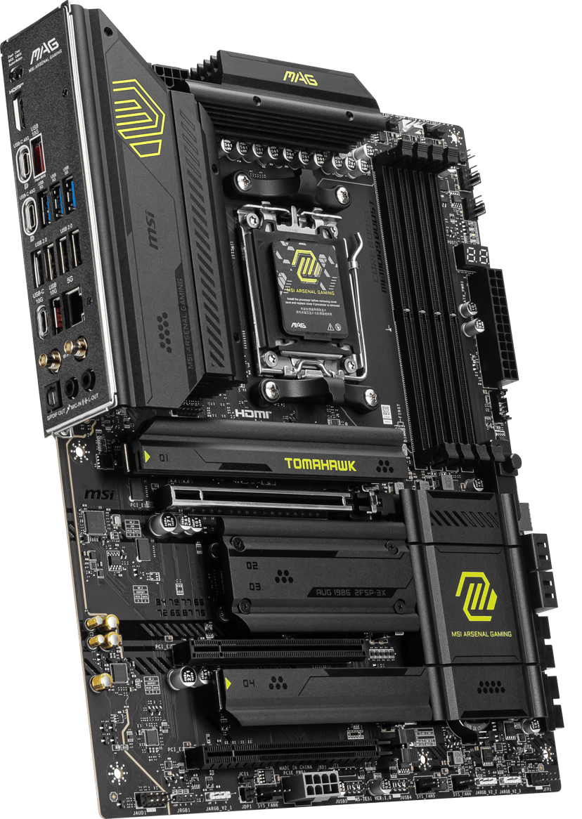 MSI MAG X870 TOMAHAWK WIFI Socket AM5 ATX Bundkort