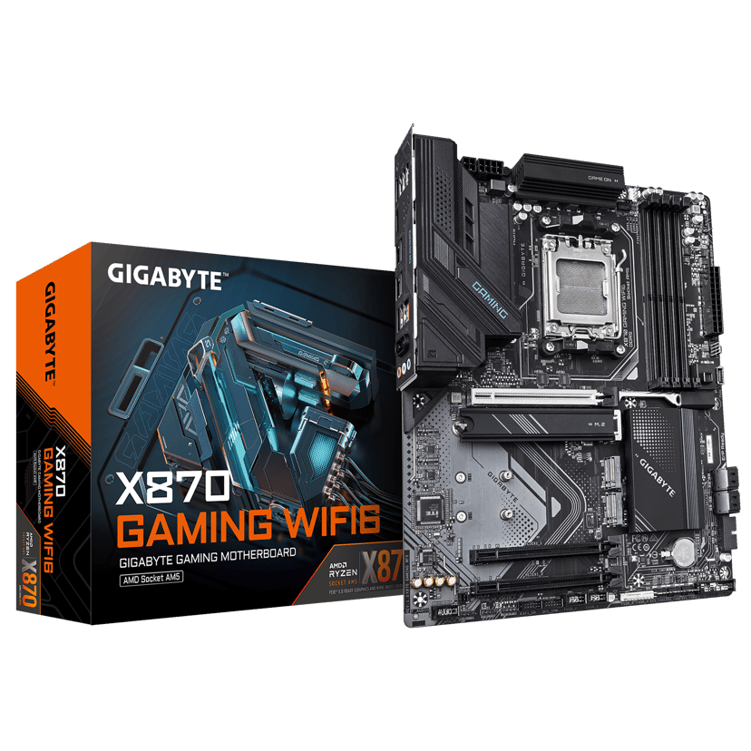 Gigabyte X870 GAMING WIFI6 AM5 ATX Emolevyt