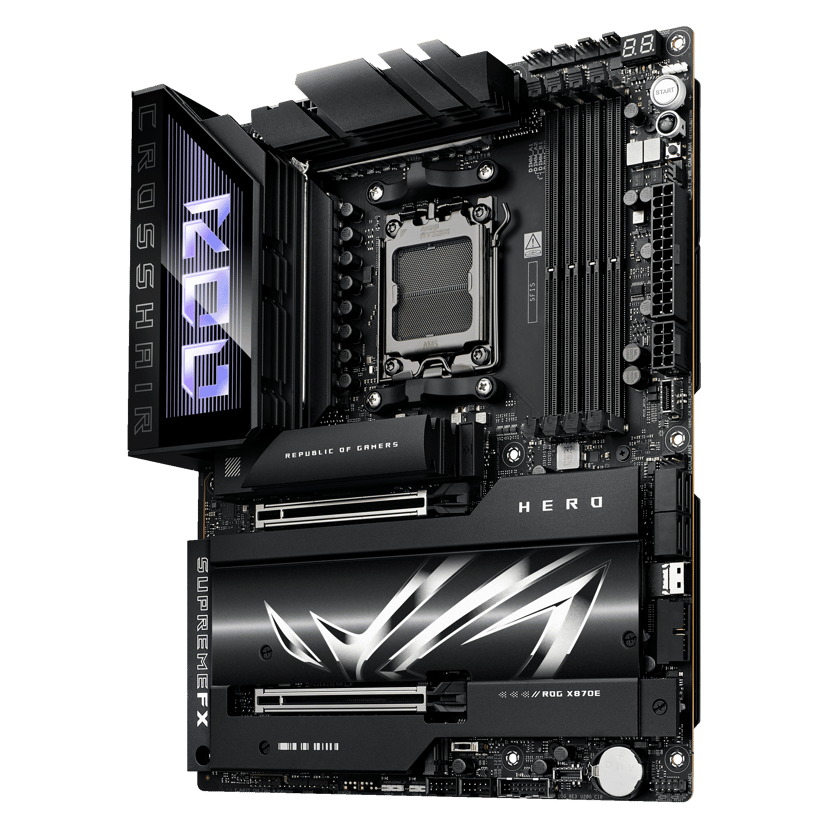 ASUS ROG CROSSHAIR X870E HERO Socket AM5 ATX Moderkort