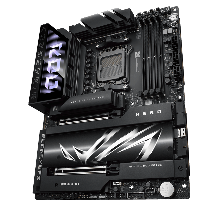 ASUS ROG CROSSHAIR X870E HERO AM5 ATX Moderkort