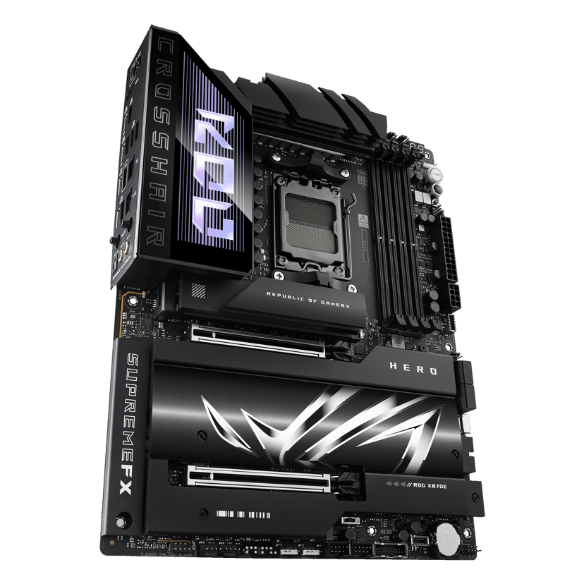 ASUS ROG CROSSHAIR X870E HERO Socket AM5 ATX Bundkort