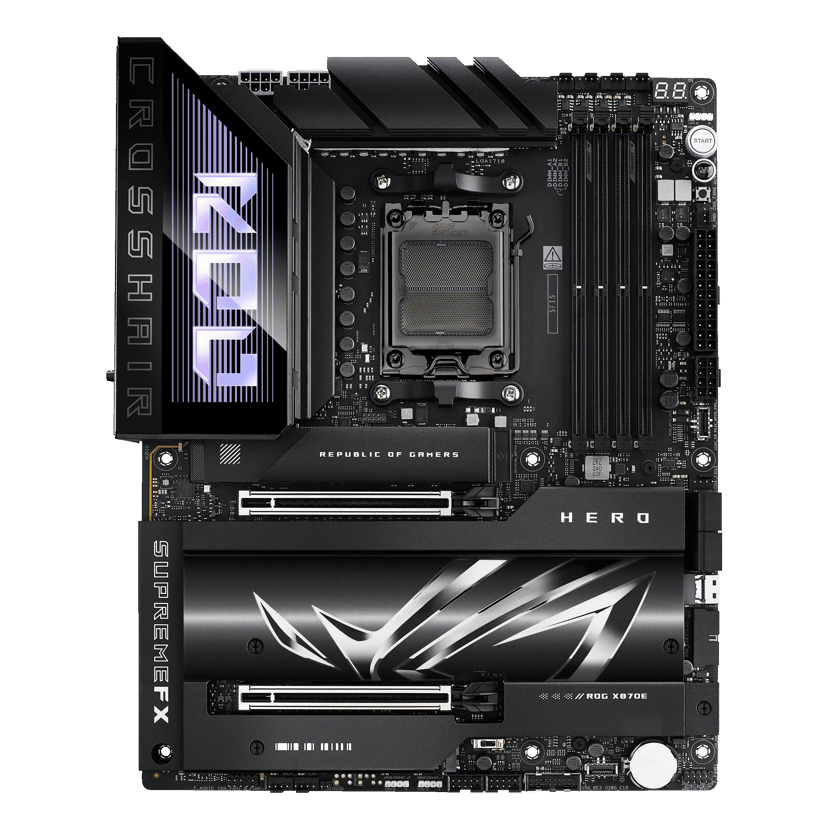 ASUS ROG CROSSHAIR X870E HERO Socket AM5 ATX Bundkort