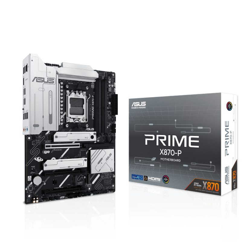 ASUS PRIME X870-P AMD X870 AM5 ATX Emolevyt